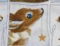 Preview: Patchworkstoff Woodland Friends mit mini Tieren einzelnens Reh